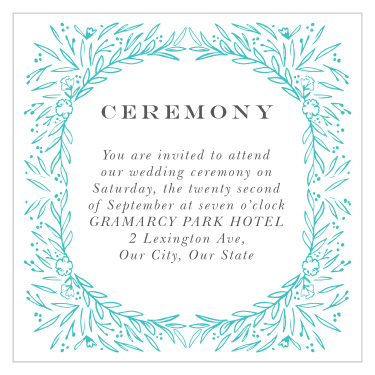 Framed Love Ceremony Cards