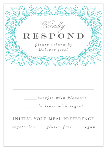Framed Love Response Cards