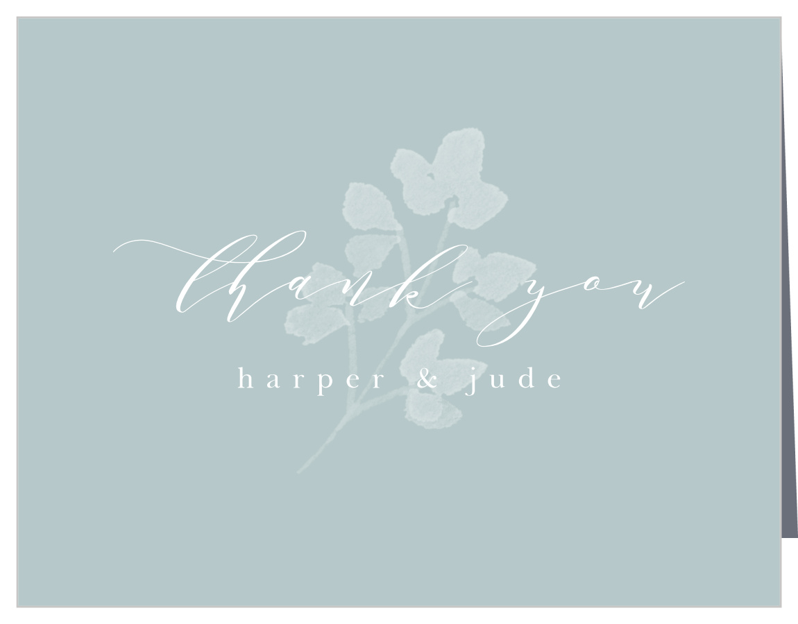 Botanical Arch Wedding Thank You Cards