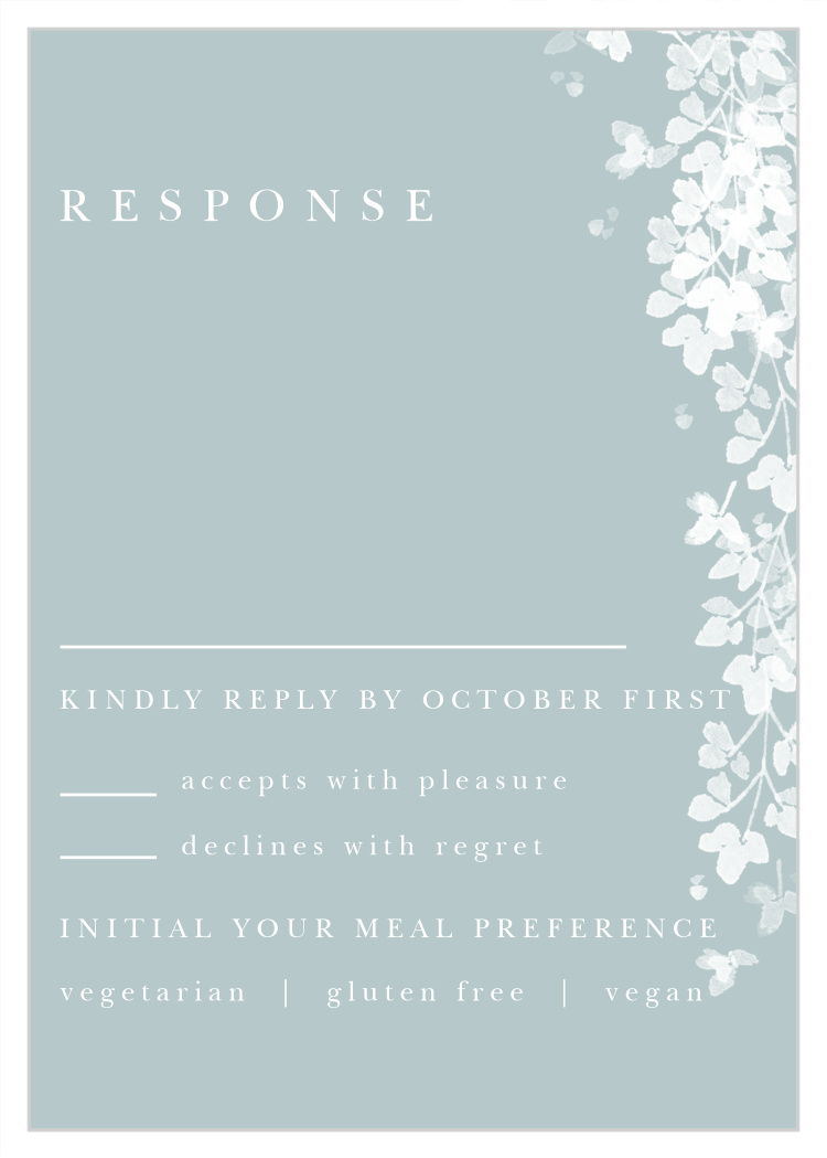 Botanical Arch Response Cards