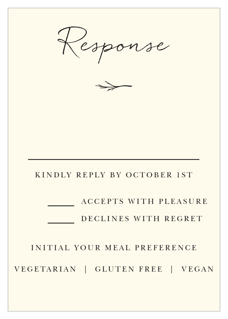 Weathered Branch Response Cards