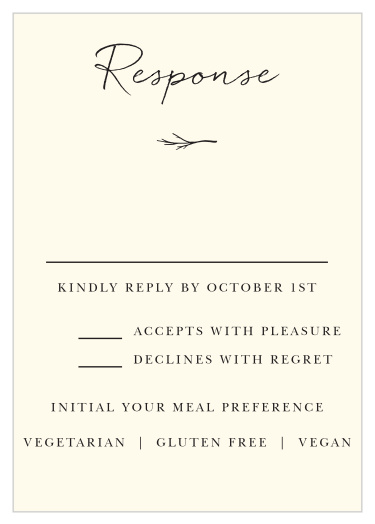 Weathered Branch Response Cards