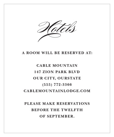 Swirling Cheri Accommodation Cards