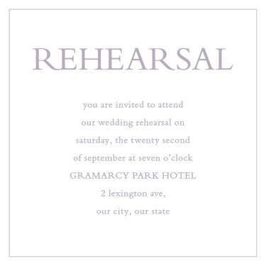 Framed Wreath Rehearsal Cards