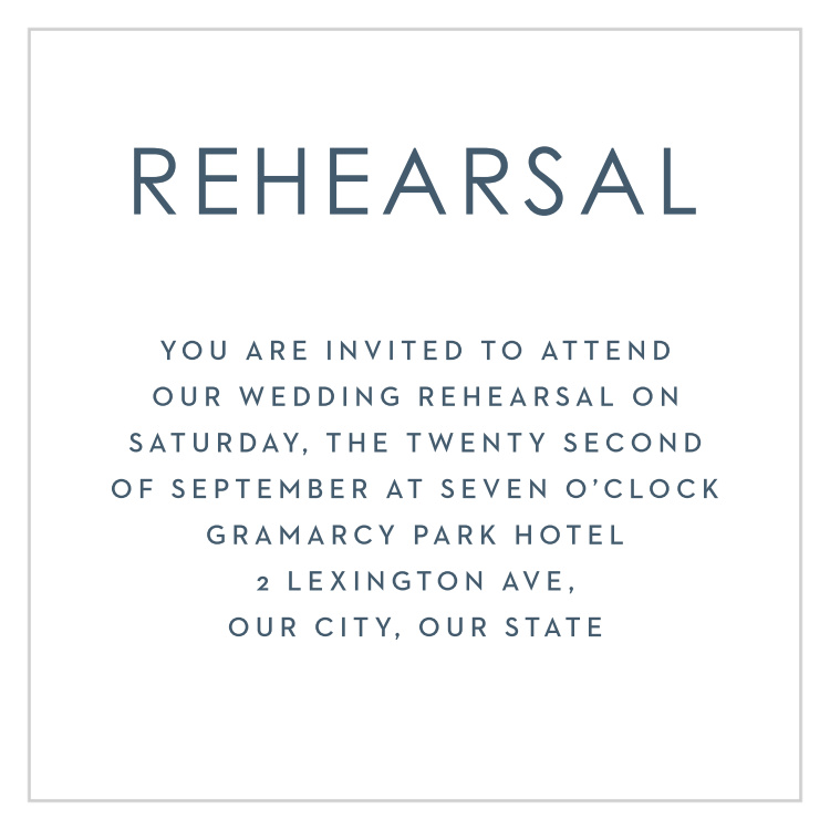 Big Script Rehearsal Cards
