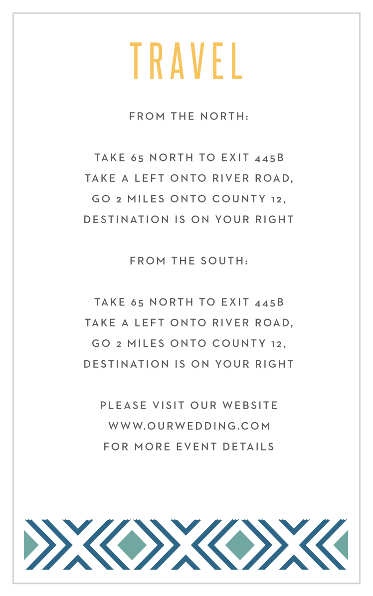 Lush Coast Direction Cards