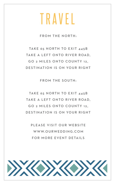 Lush Coast Direction Cards