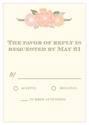 Blossoming Antlers Response Cards