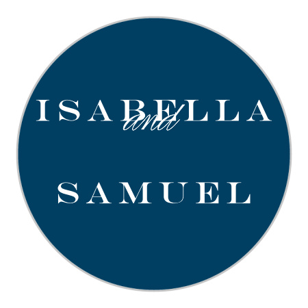 Formal Affair Wedding Stickers