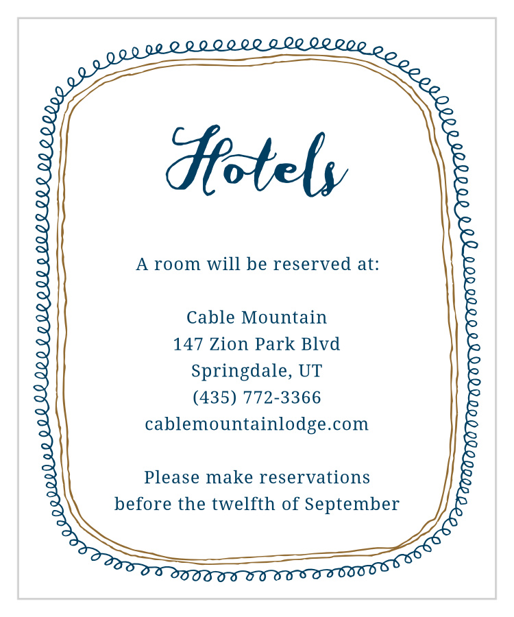 Anchors Away Accommodation Cards