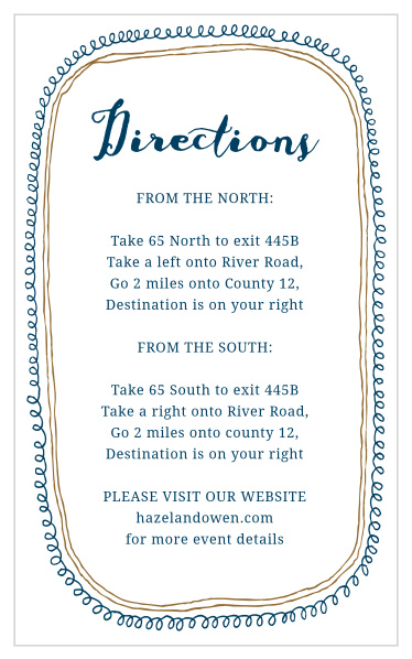 Anchors Away Direction Cards