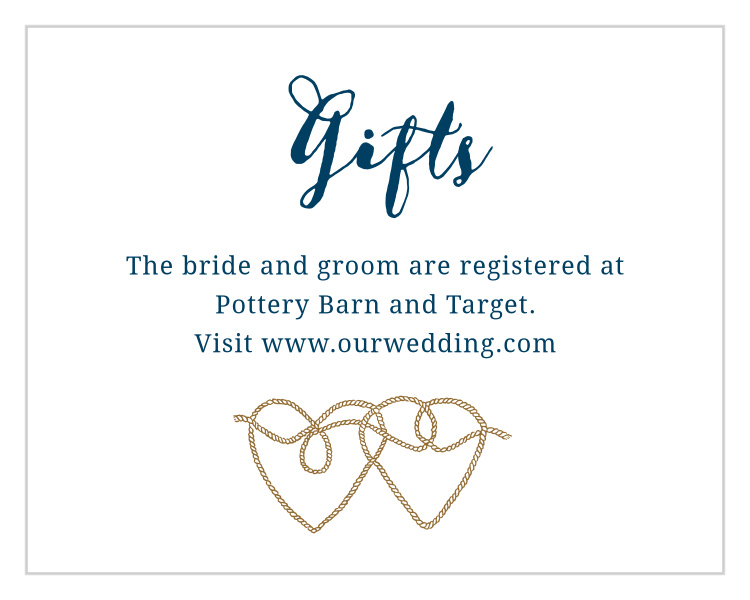 Anchors Away Registry Cards