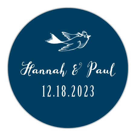 Anchors Away Wedding Stickers