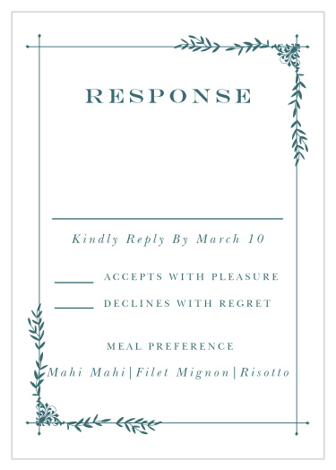 Garden Frame Response Cards