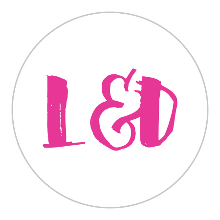 Vivid Type Wedding Stickers
