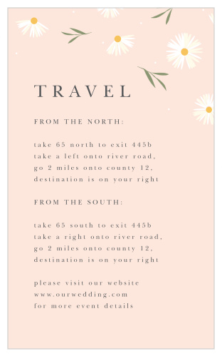 Tiny Daisies Direction Cards