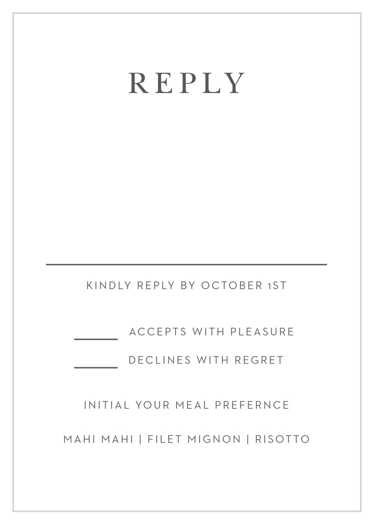 Simplicity Swirls Response Cards