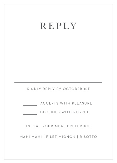 Simplicity Swirls Response Cards