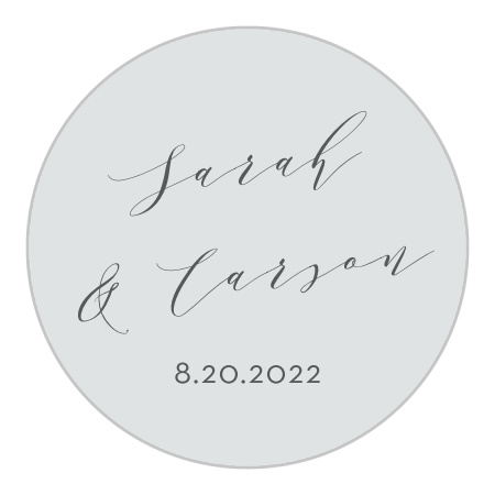 Lovely Blush Wedding Stickers