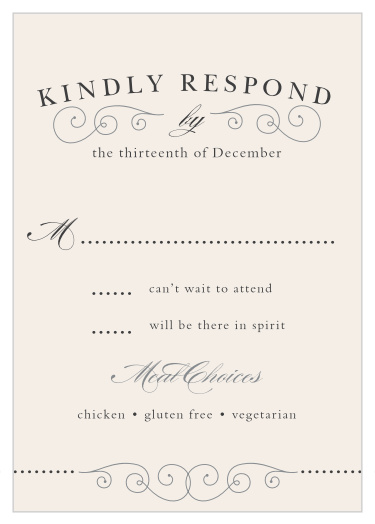 Swirl Frame Response Cards
