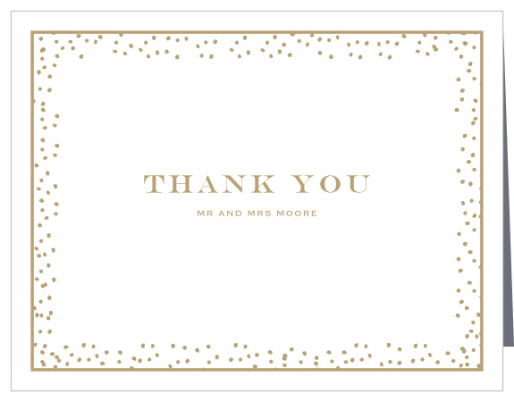 Share your appreciation in style with our Antique Glamour Wedding Thank You Cards.