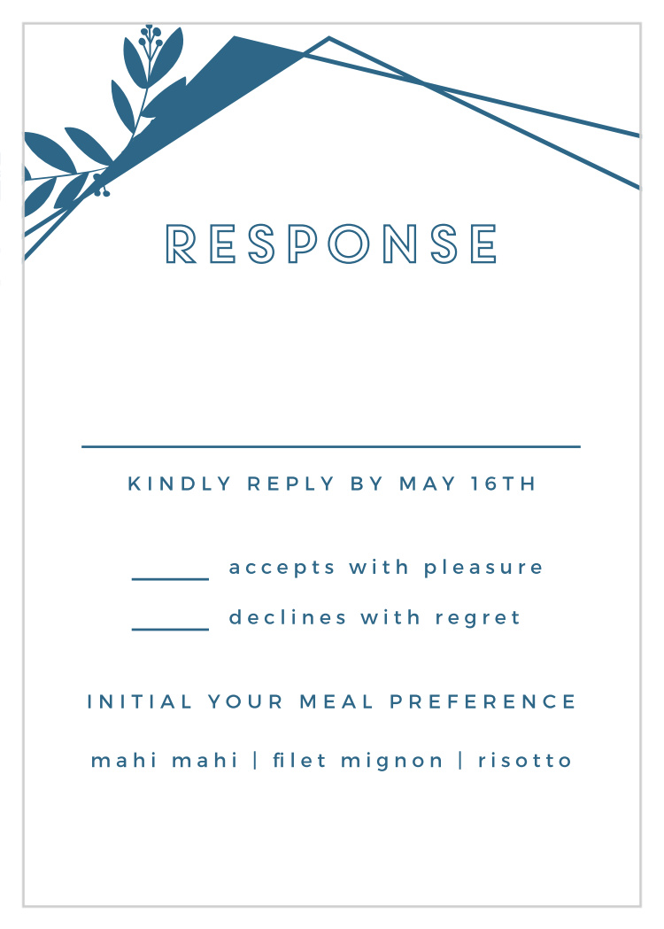Modern Flora Response Cards