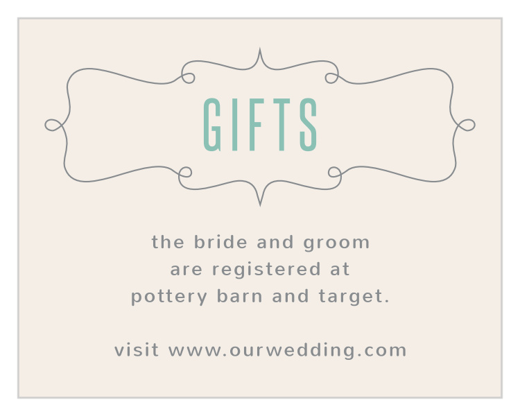 Perfect Skies Registry Cards