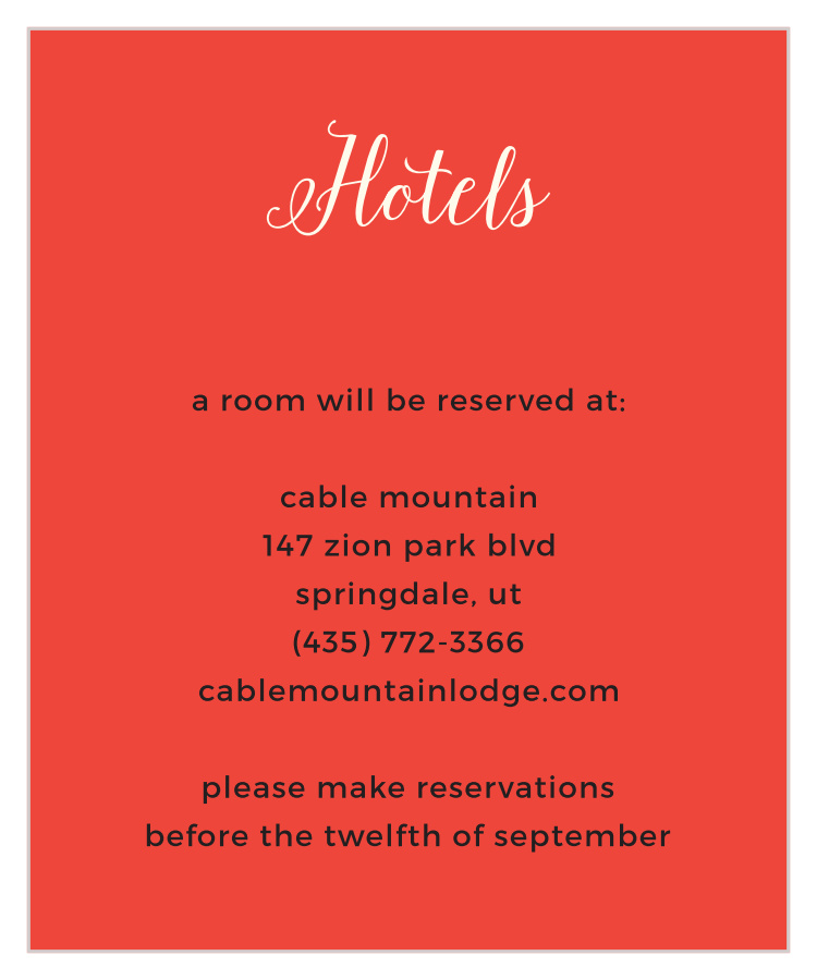 Beach Sunglasses Accommodation Cards