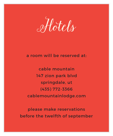 Beach Sunglasses Accommodation Cards