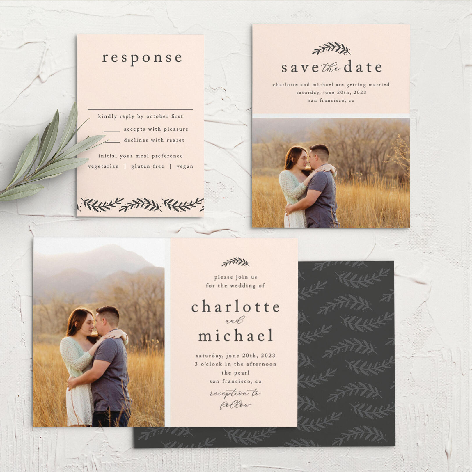 Perfectly Personalized Wedding Invitations
