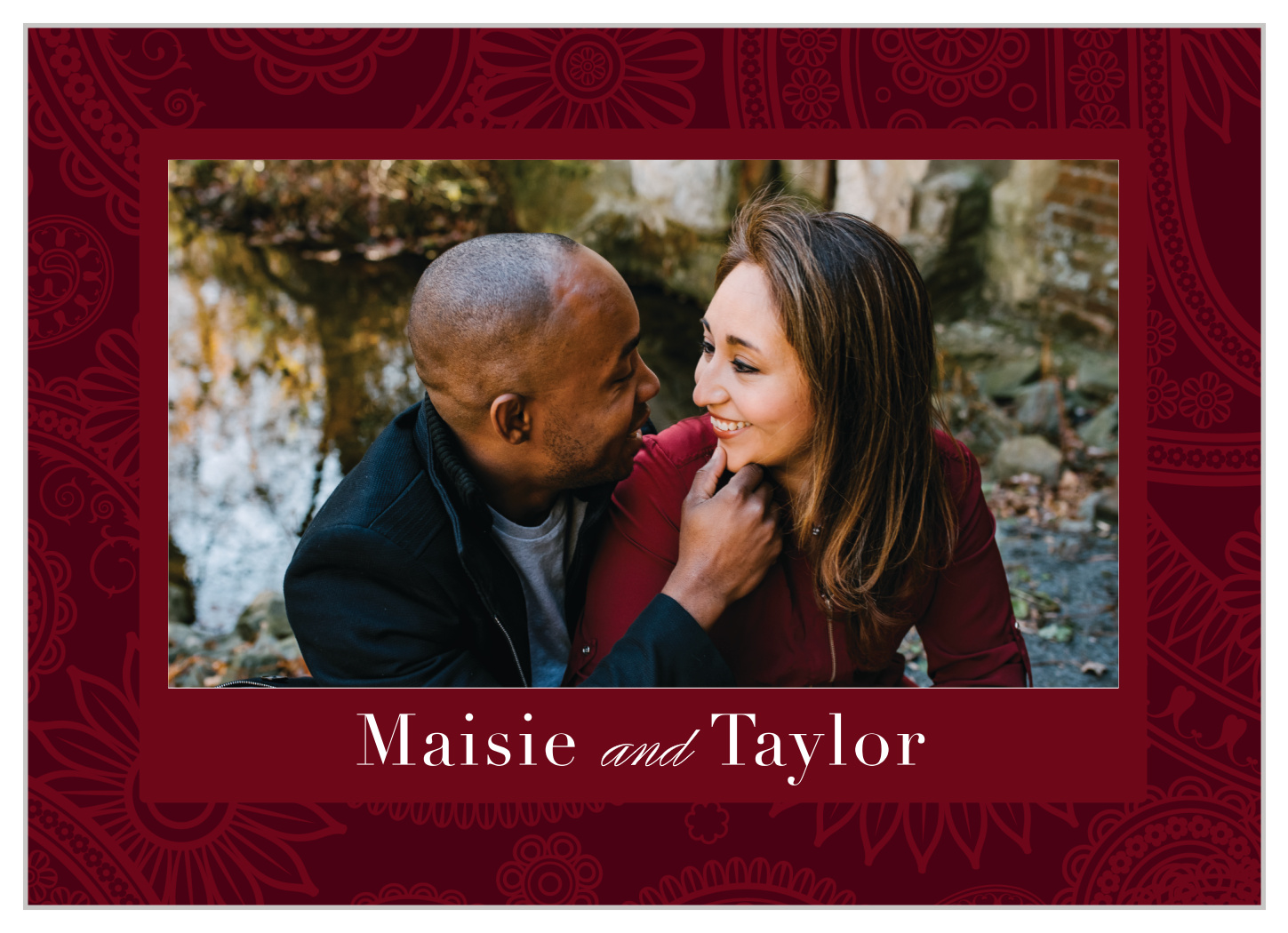 Forever Paisley Wedding Invitations