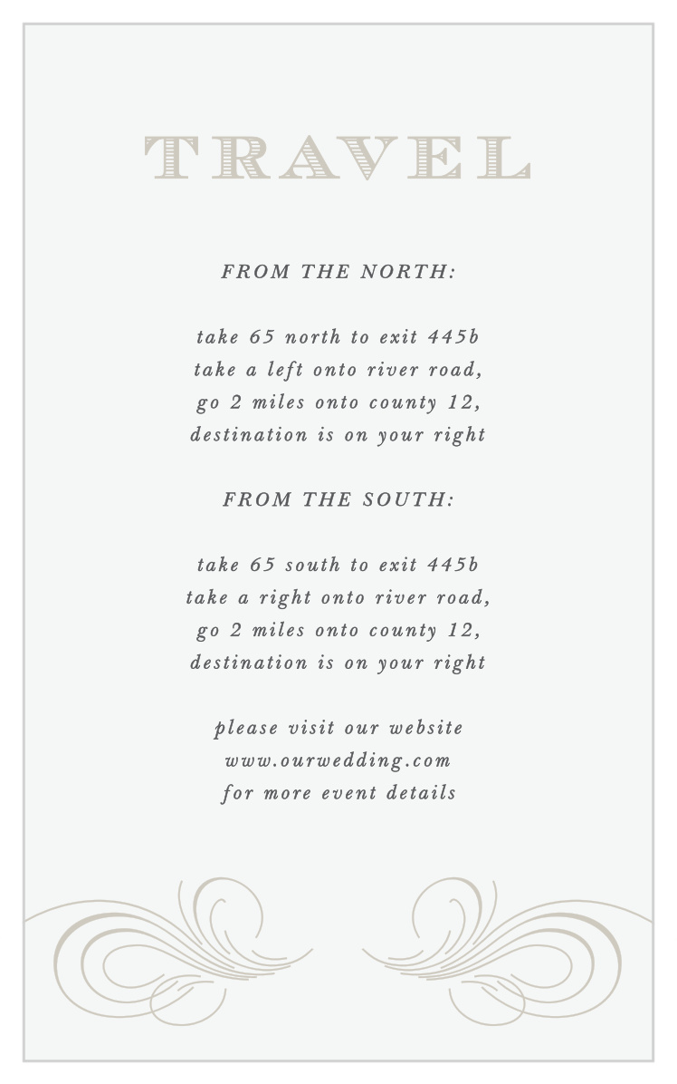 Streamlined Scroll Direction Cards