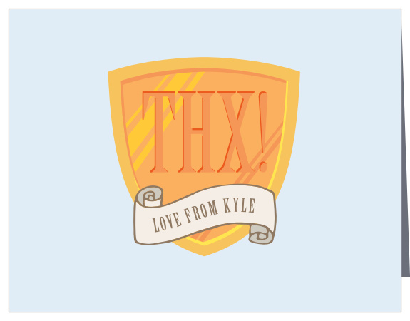 Thank everyone who helped you level up with the Level Up First Birthday Thank You Cards!