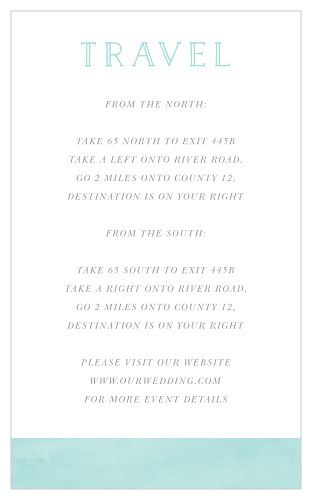 Blue Skies Direction Cards