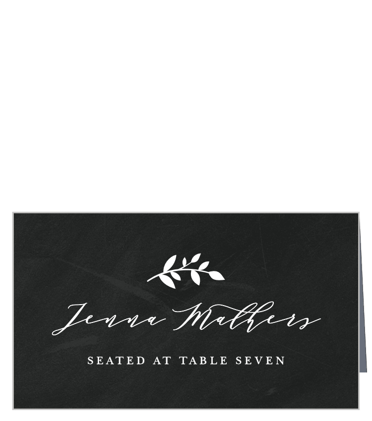 Chalkboard Art Place Cards