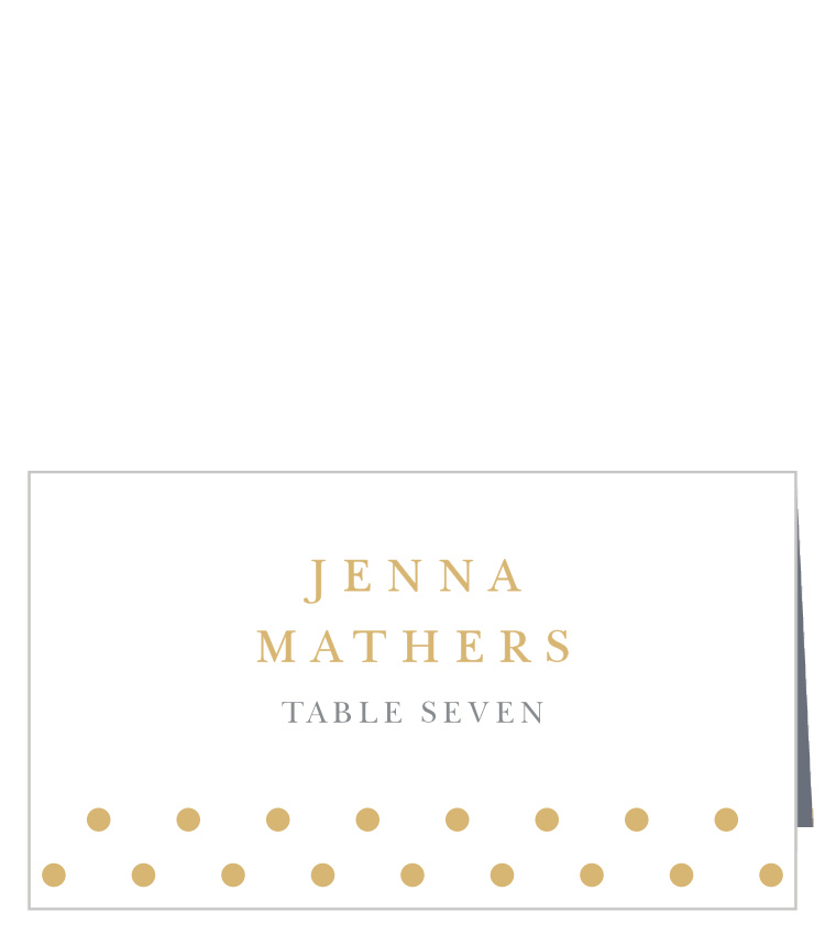 Completely Centered Place Cards