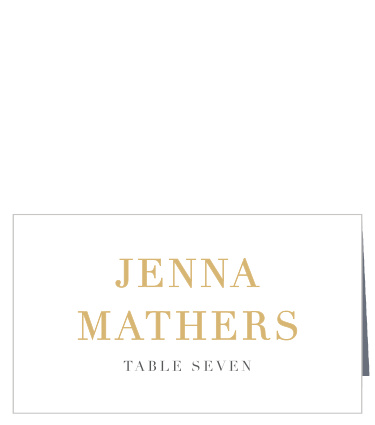 Perfectly Personalized Portrait Place Cards