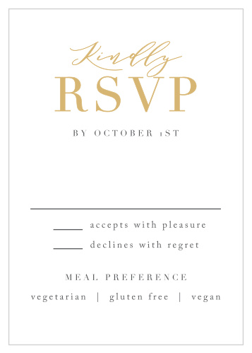 Perfectly Personalized Portrait Response Cards