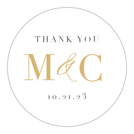 Perfectly Personalized Portrait Wedding Stickers