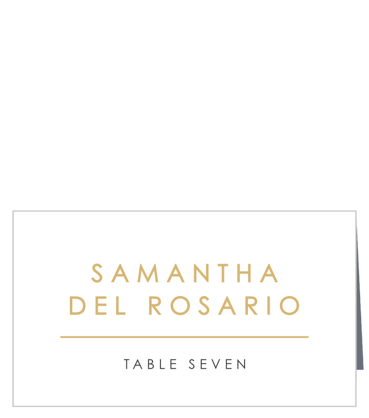 Double Hearts Place Cards