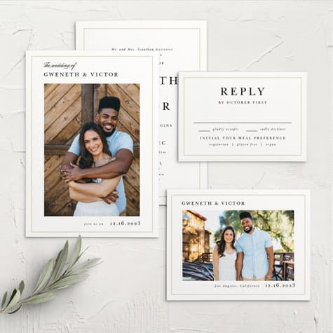 Forever Photo Wedding Invitations