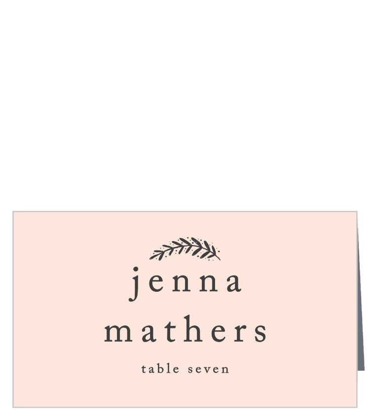 Perfectly Personalized Place Cards