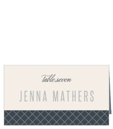 Traditionally Formal Place Cards