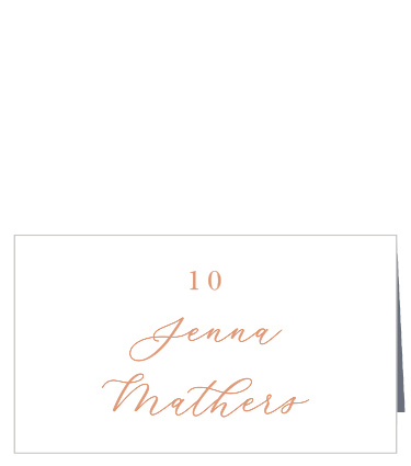 Fading Photo Place Cards
