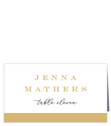 Photo Romance Place Cards