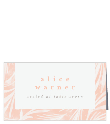 Floral Celebration Place Cards