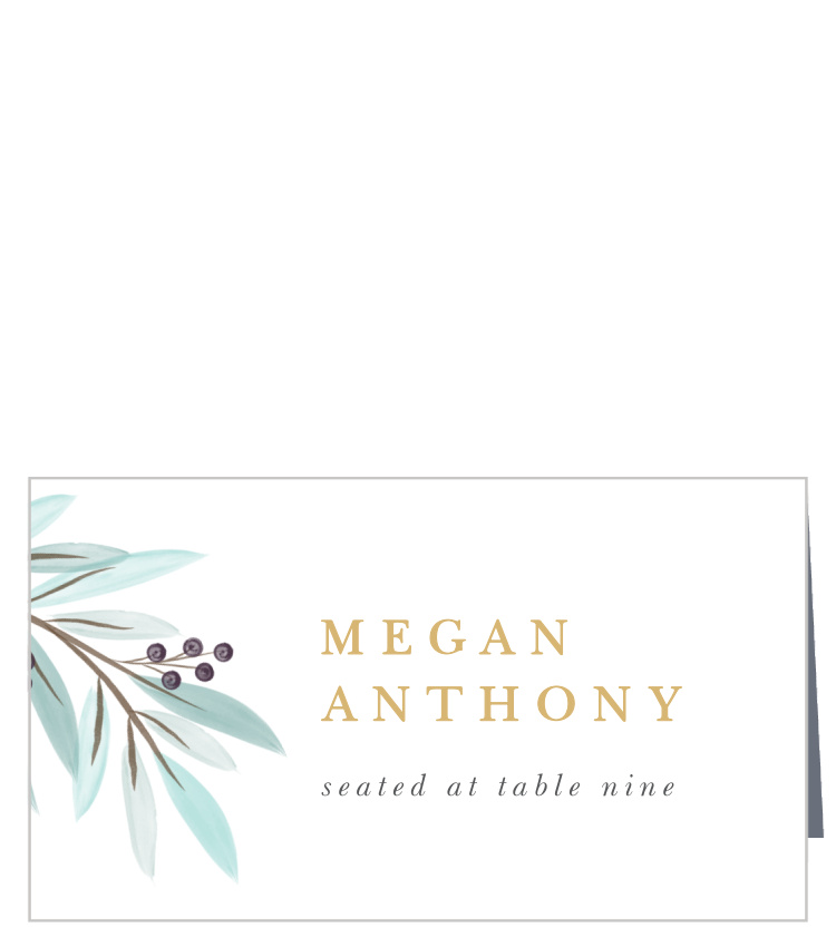 Geometric Union Place Cards