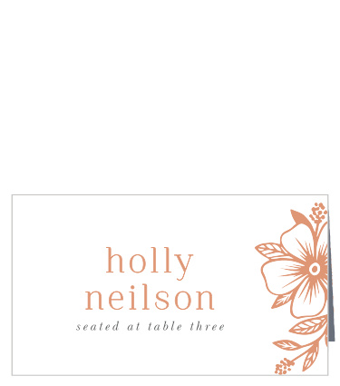 Floral Whimsy Place Cards