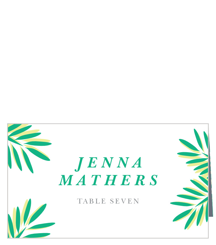 Tropical Dream Place Cards