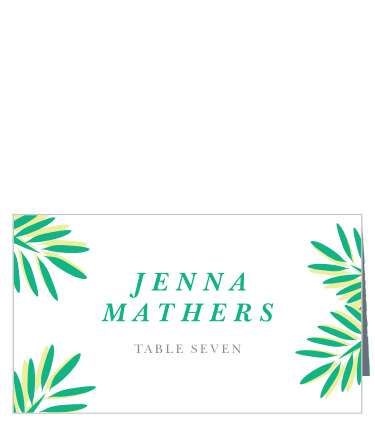 Tropical Dream Place Cards